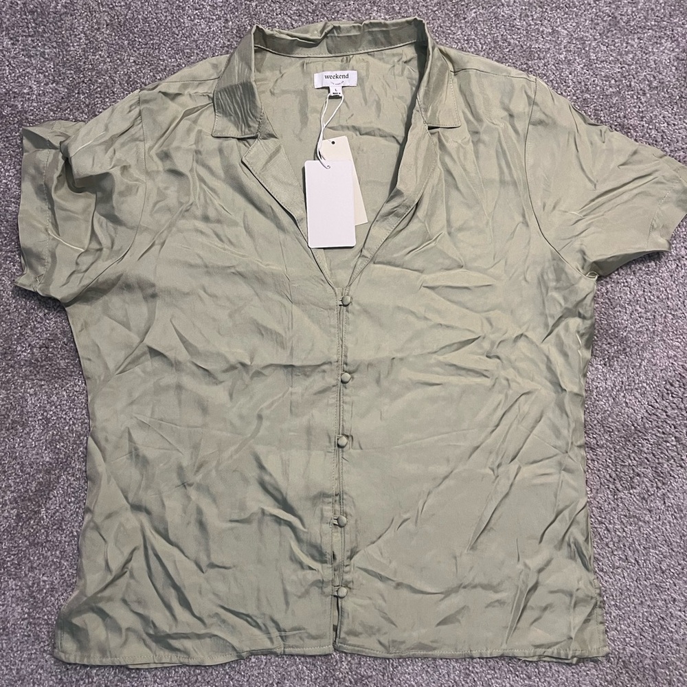 Women’s Olive Green Shirt